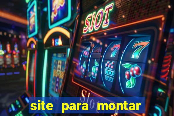 site para montar time de futebol